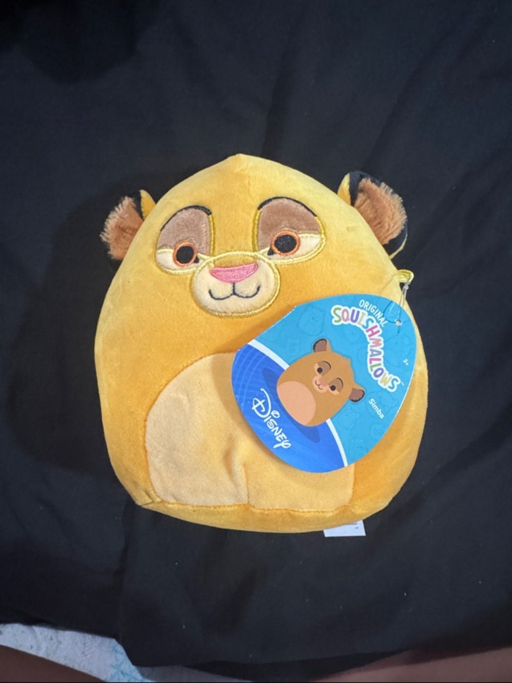 Disney Simba Squishmallow Plush with Pink Nose